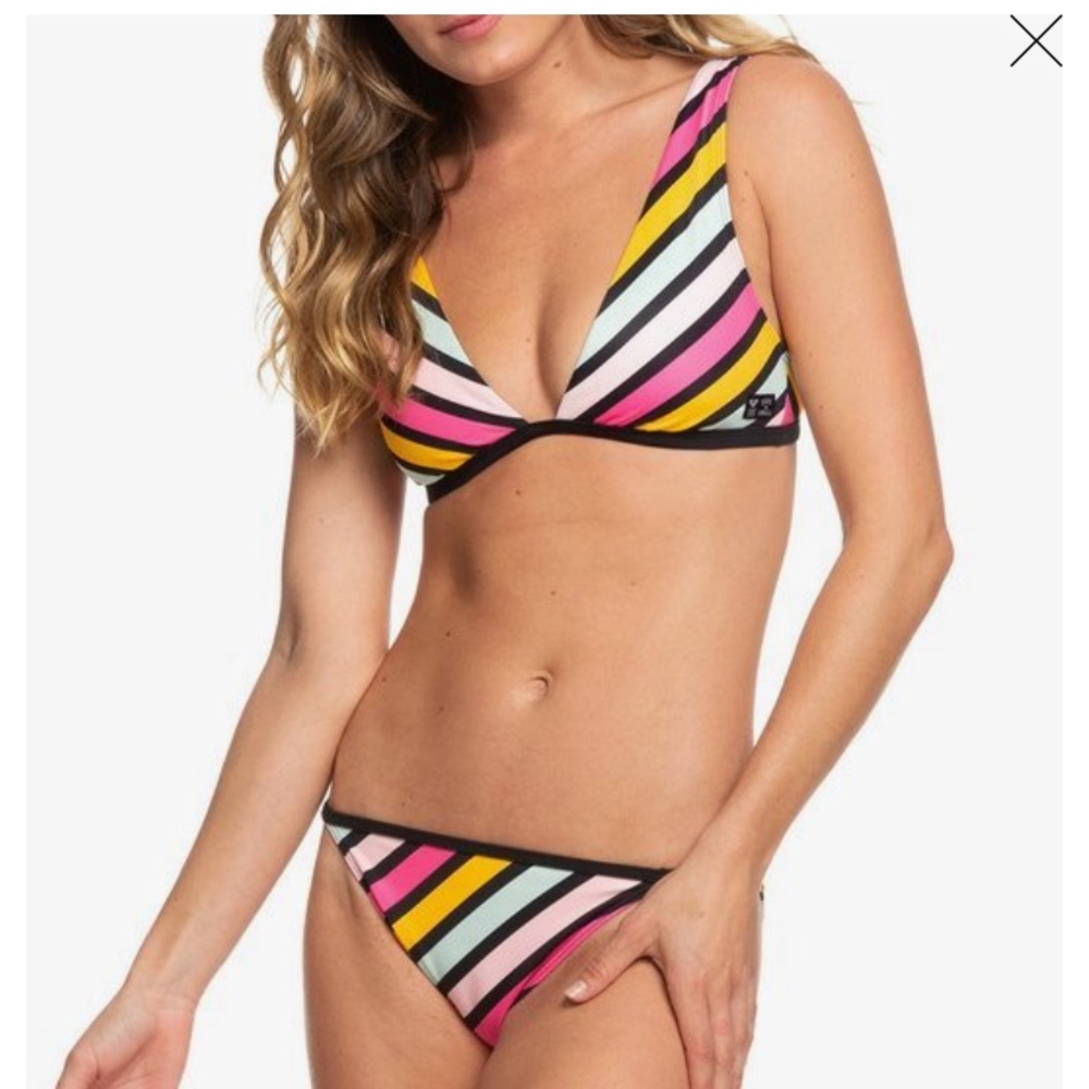 NWT Roxy pop surf bikini size M